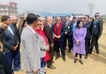 पर्यटकीय राजधानी घाेषणा गर्न प्रधानमन्त्री प्रचण्ड पाेखरामा